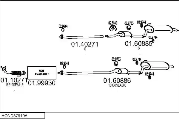 MTS HOND37910A017716