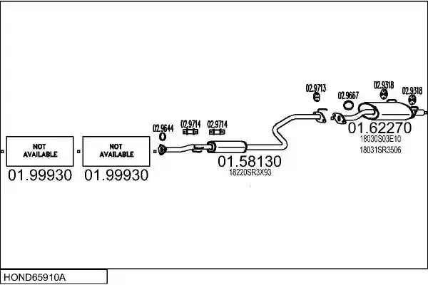 MTS HOND65910A004267