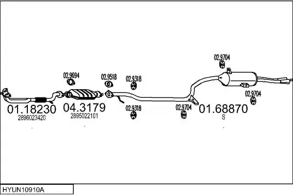 MTS HYUN10910A004557