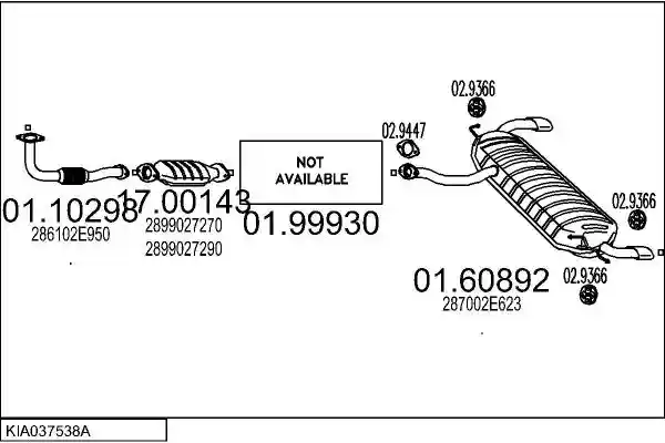 MTS KIA037538A031189