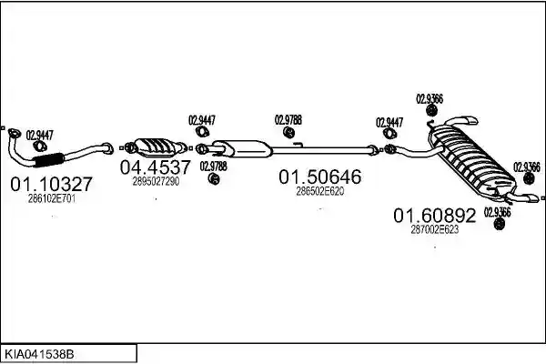 MTS KIA041538B019620