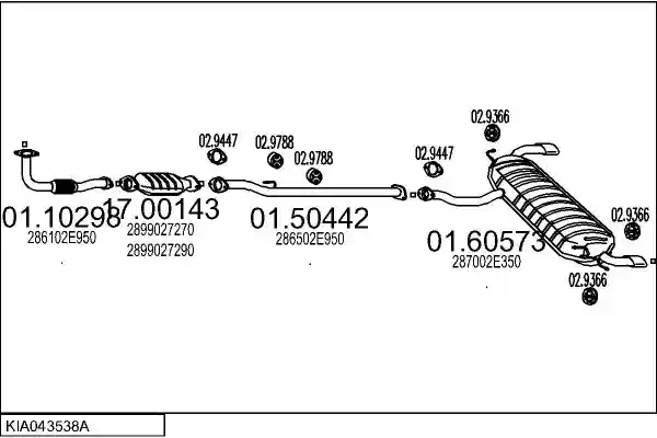 MTS KIA043538A019215