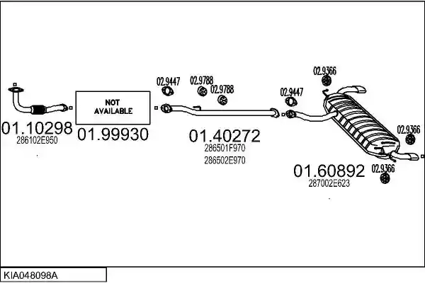 MTS KIA048098A004960