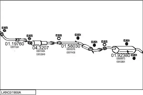 MTS LANC01900A003839