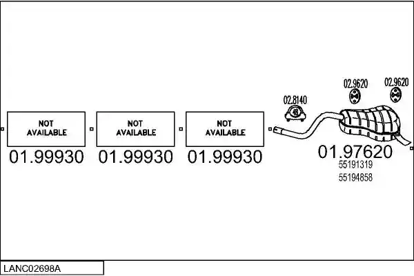 MTS LANC02698A018980