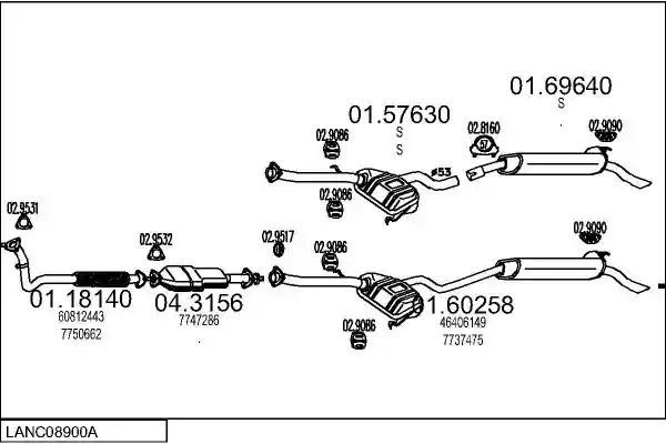 MTS LANC08900A003827
