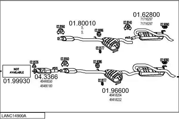 MTS LANC14900A005733