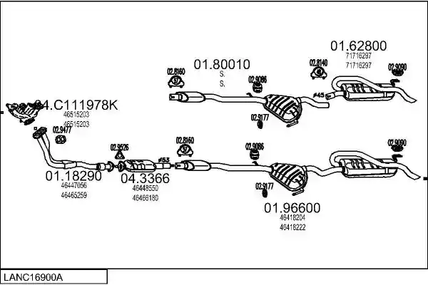 MTS LANC16900A005733