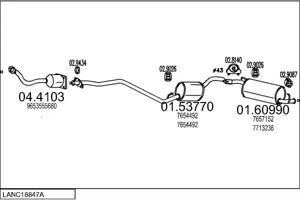 MTS LANC18847A002652