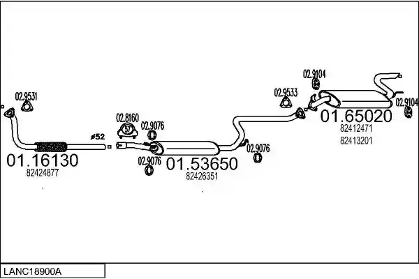 MTS LANC18900A007637