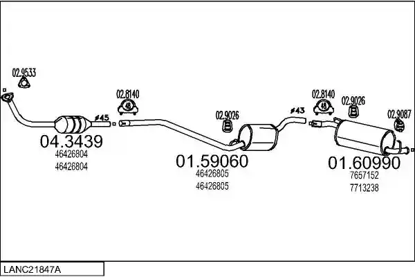 MTS LANC21847A004757