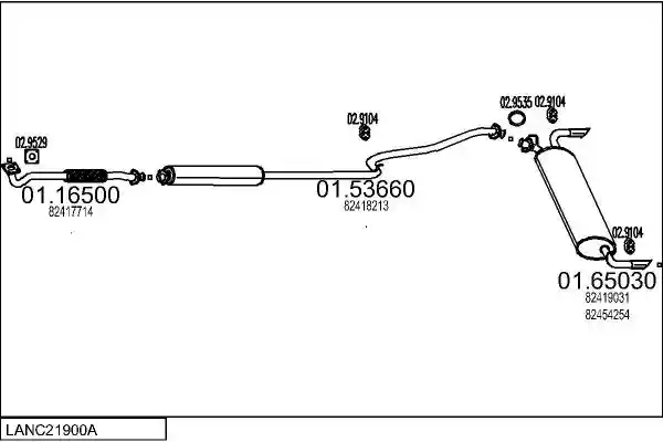 MTS LANC21900A002674