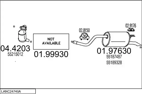 MTS LANC24740A023357