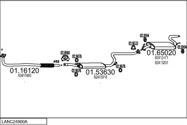 MTS LANC24900A007636