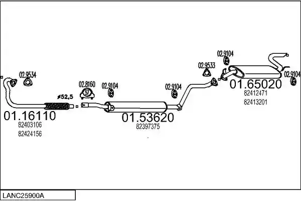 MTS LANC25900A007613