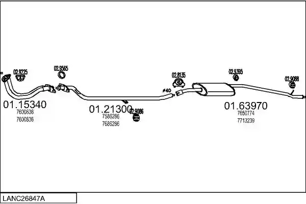 MTS LANC26847A007631