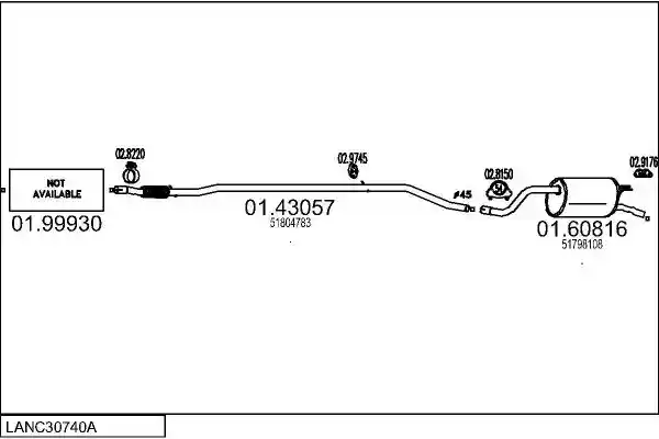 MTS LANC30740A020033
