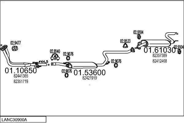 MTS LANC30900A008279