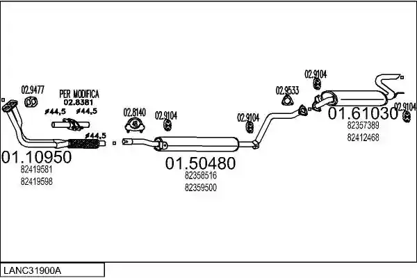 MTS LANC31900A002668
