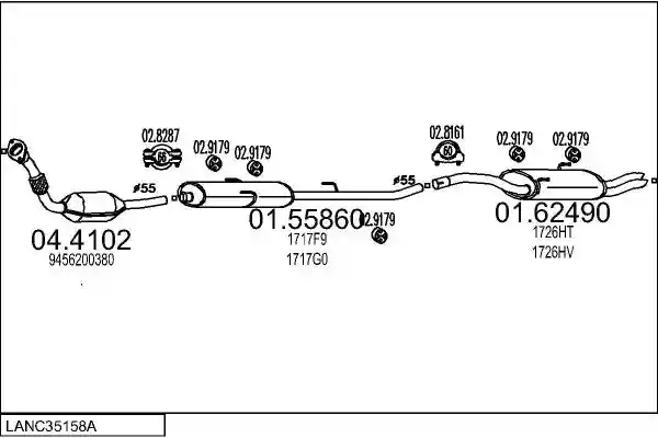 MTS LANC35158A133025