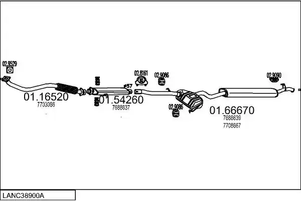 MTS LANC38900A015035
