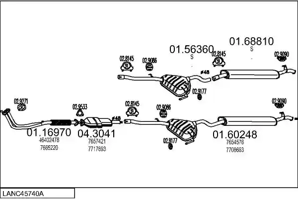 MTS LANC45740A002696