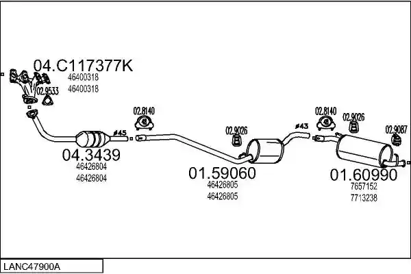 MTS LANC47900A004758