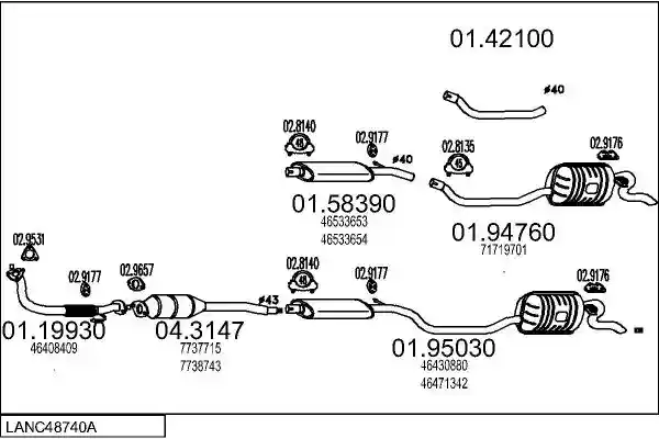 MTS LANC48740A005397
