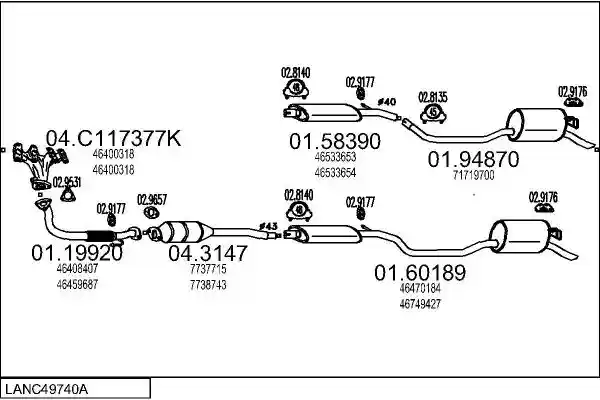 MTS LANC49740A009066