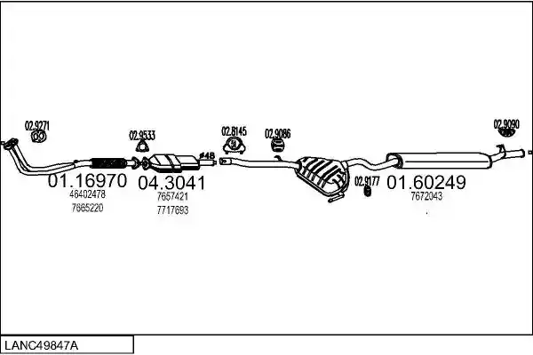 MTS LANC49847A003833