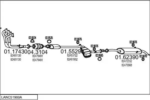 MTS LANC51900A007615