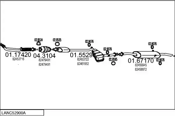 MTS LANC52900A015017