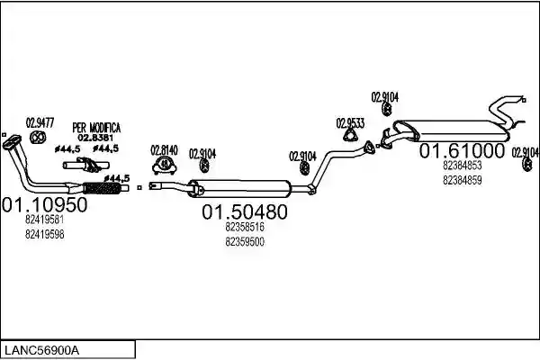 MTS LANC56900A002662
