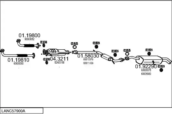 MTS LANC57900A003840