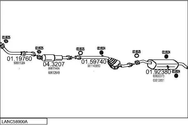 MTS LANC58900A007798