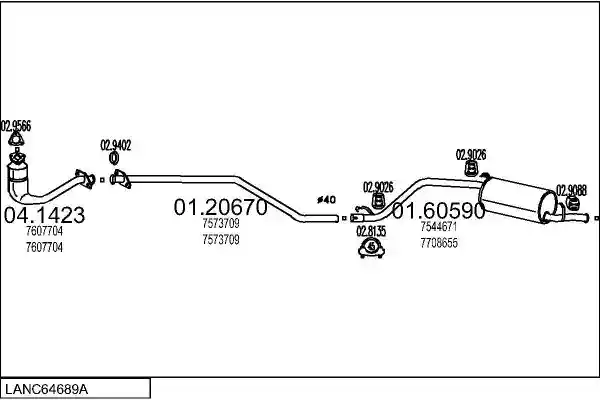 MTS LANC64689A015045