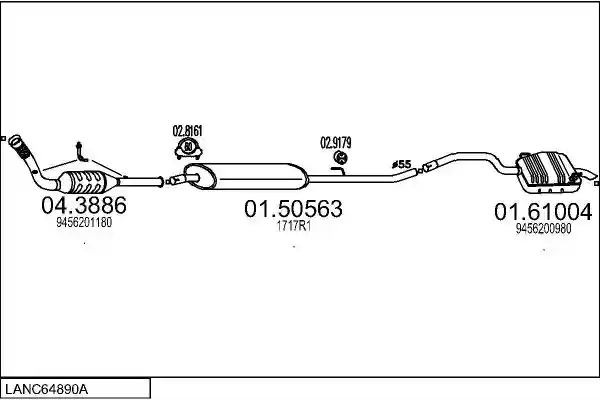 MTS LANC64890A016804