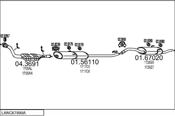 MTS LANC67890A011371