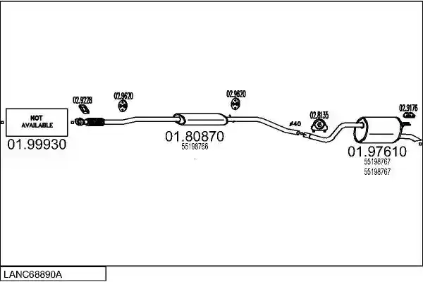 MTS LANC68890A017449