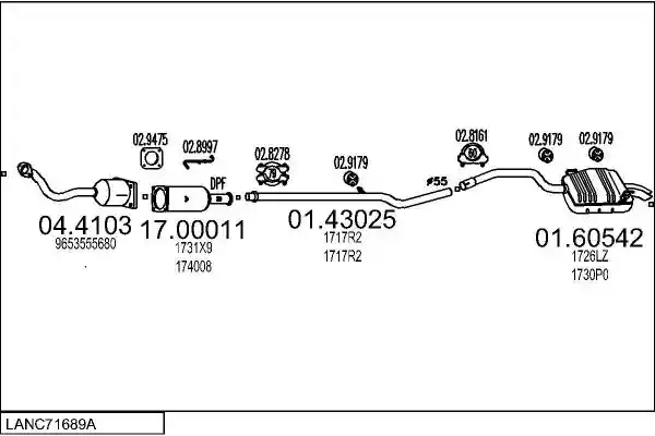 MTS LANC71689A016807