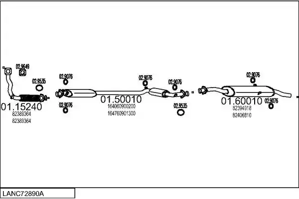 MTS LANC72890A002682