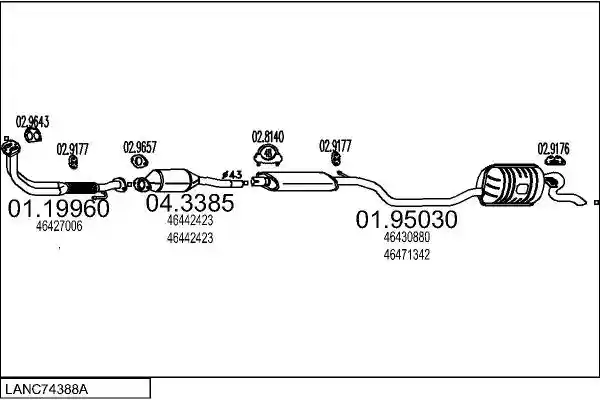 MTS LANC74388A007808