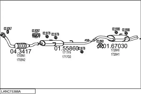 MTS LANC75388A005734