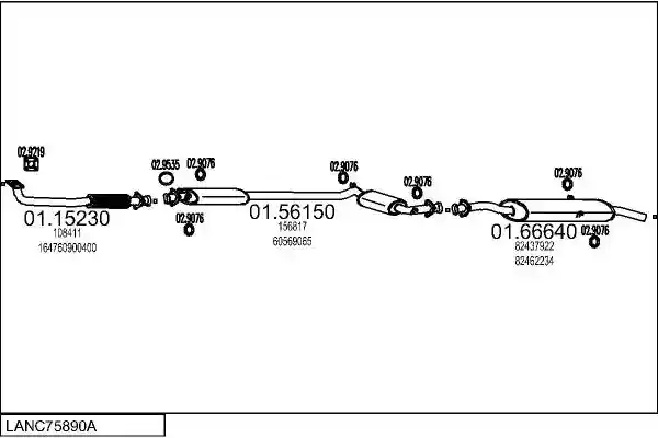 MTS LANC75890A015015