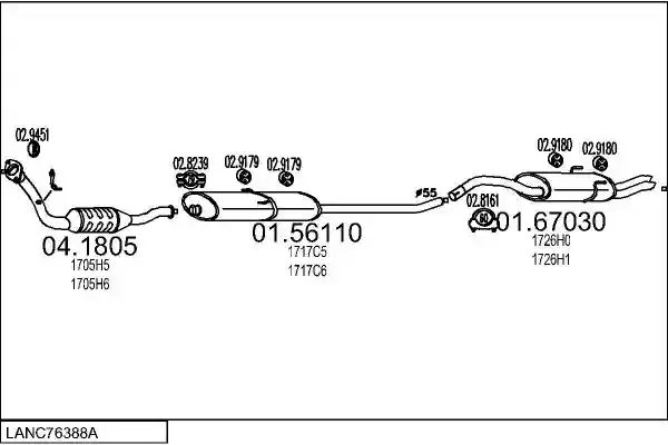 MTS LANC76388A005171