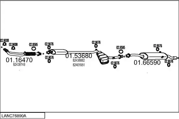 MTS LANC76890A015017