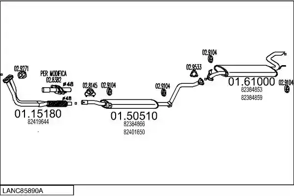 MTS LANC85890A002665