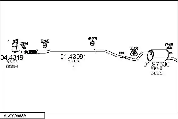 MTS LANC90968A020033