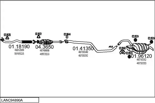MTS LANC94890A016587