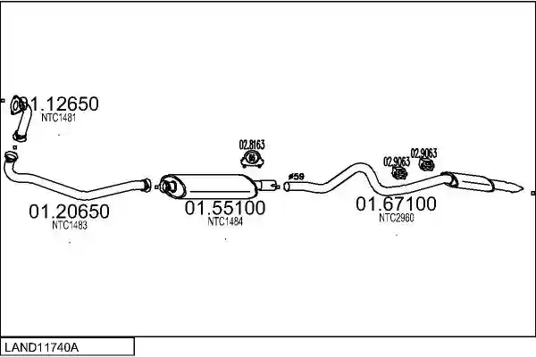 MTS LAND11740A023411